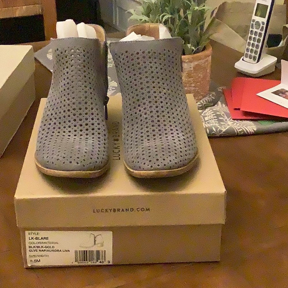 Lucky Branded Blare (Perforated) Boots